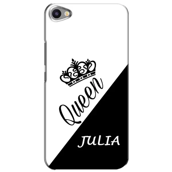 Чехол с рисунком «JULIA» для Meizu U20