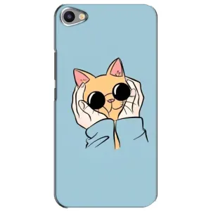 Бампер з зображенням Котиків для Мейзу Ю20 (КОТИК в окулярах)