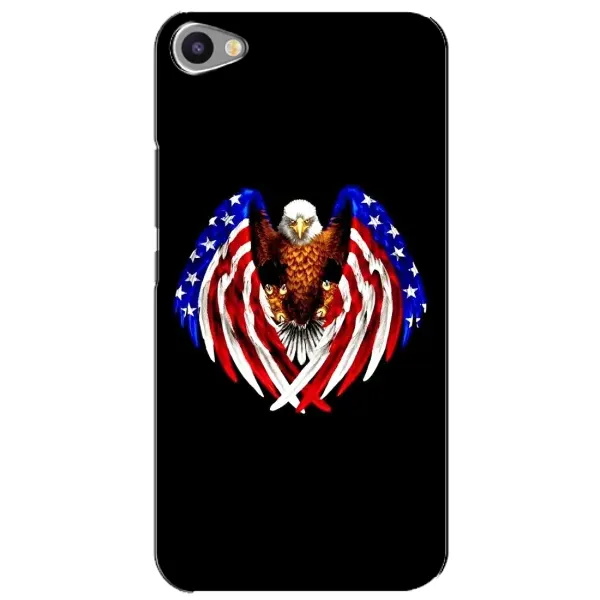 Чехол с рисунком «Крылья США» для Meizu U20