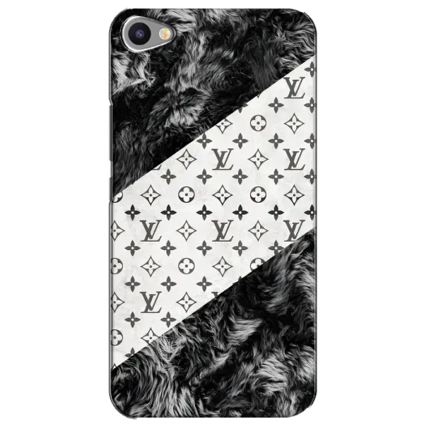 Чехол с рисунком «LV на белом» для Meizu U20