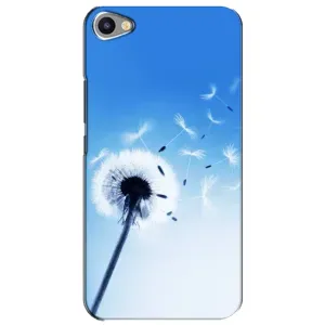 Силиконовый Чехол с одуванчиками на Meizu U20 (Одуванчик на голубом)
