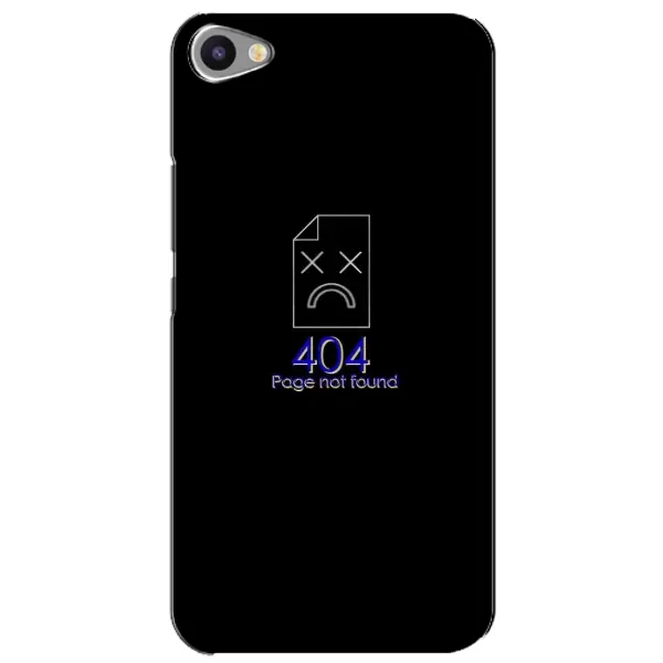 Чехол с рисунком «Ошибка 404» для Meizu U20