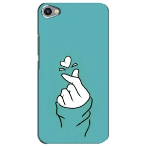 Чехлы (Знак сердечка) на Meizu U20 (Сердечко на бирюзовом)