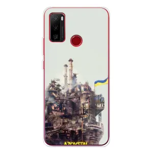 Чехлы на военную тематику для Ulefone Note 10 (Азовсталь)