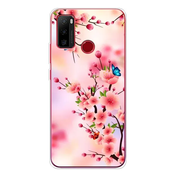 Чехол с рисунком «Бабочки на сакуре» для Ulefone Note 10 Чехол с рисунком «Бабочки на сакуре» для Ulefone Note 10