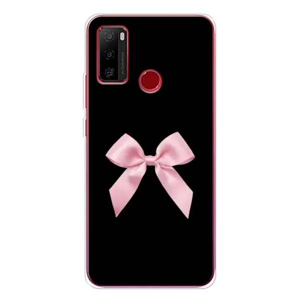 Чехол с рисунком «Бант на черном» для Ulefone Note 10