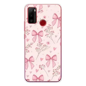 Чехол банты для Ulefone Note 10 (Банты с цветами)