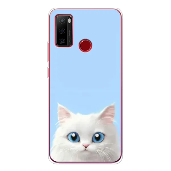 Чехол с рисунком «Белый кот» для Ulefone Note 10 Чехол с рисунком «Белый кот» для Ulefone Note 10