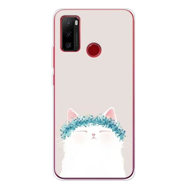 Чехол с рисунком «Белый котик» для Ulefone Note 10 Чехол с рисунком «Белый котик» для Ulefone Note 10