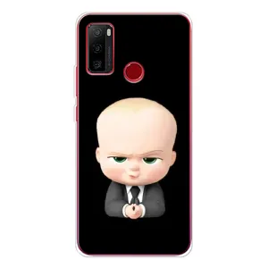 Мультяшный принт на Чехол для Ноте 10 (Бос)