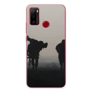 Чехлы на военную тематику для Ulefone Note 10 (Бой солдат)