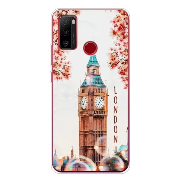 Чехол с рисунком «Часы Лондон» для Ulefone Note 10 Чехол с рисунком «Часы Лондон» для Ulefone Note 10