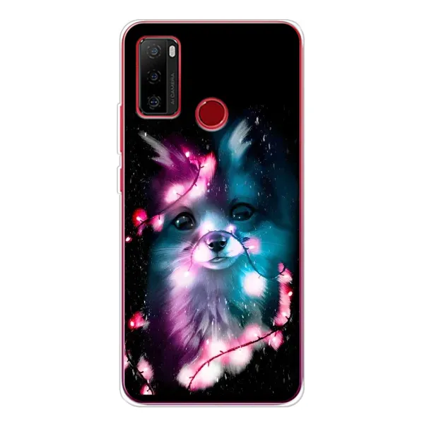 Чехол с рисунком «Черная Лиса» для Ulefone Note 10
