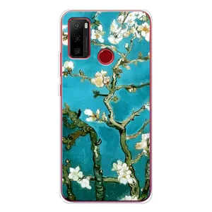 Чехол с принтом САКУРЫ на Ulefone Note 10 (Цветение Сакуры)