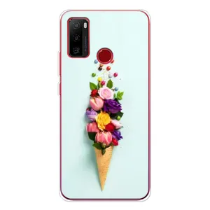 Чехлы с тематикой "ЦВЕТЫ" на Ulefone Note 10 (Цветок-мороженное)