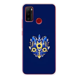 Чехол Укр Символика для Ulefone Note 10 (Цветущий Герб)