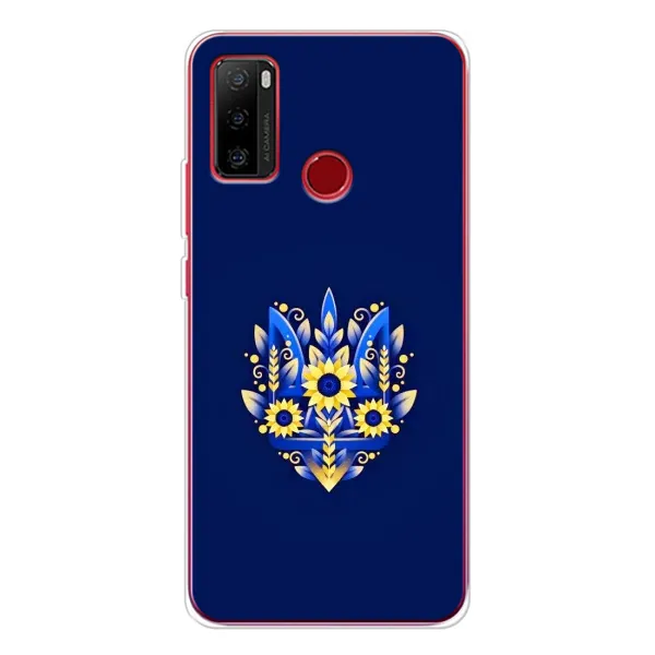 Чехол с рисунком «Цветущий Герб» для Ulefone Note 10