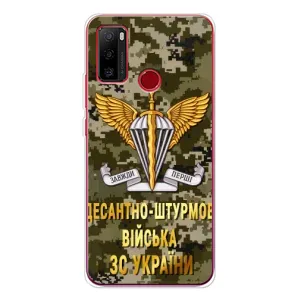 Чехлы на военную тематику для Ulefone Note 10 (ДШВ ЗСУ)