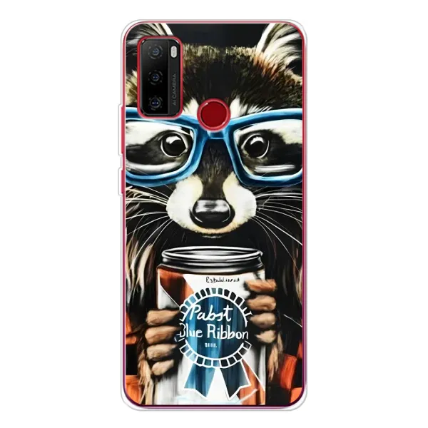Чехол с рисунком «Енот в очках» для Ulefone Note 10 Чехол с рисунком «Енот в очках» для Ulefone Note 10