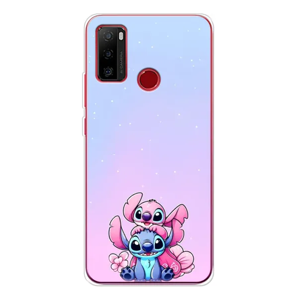 Чехол с рисунком «Энджл и Стич» для Ulefone Note 10 Чехол с рисунком «Энджл и Стич» для Ulefone Note 10