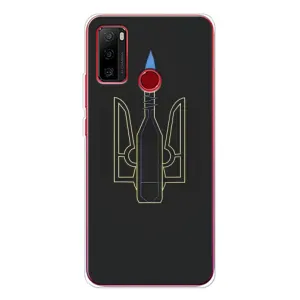 Чехол с картинкой (Патриотический ГЕРБ) на Ulefone Note 10 (Герб - Молотова)