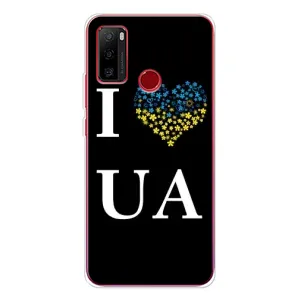 Силиконовый Чехол на Ulefone Note 10 (Я-Украина) (I Love UA)