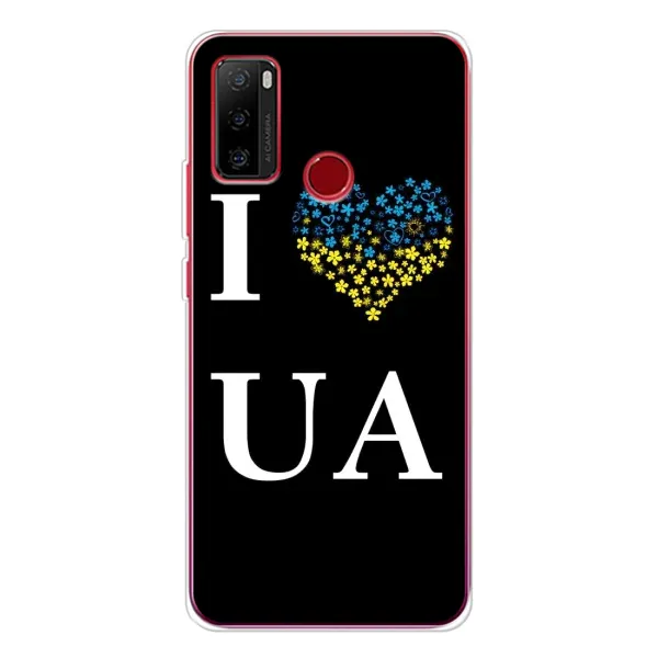 Чехол с рисунком «I Love UA» для Ulefone Note 10 Чехол с рисунком «I Love UA» для Ulefone Note 10