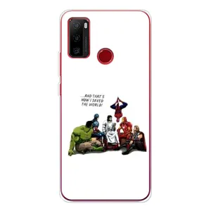 Чехлы для Ulefone Note 10 (Для Христиан) (Иисус супергерой)