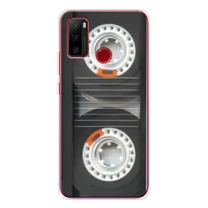 Чехол с Прикольным принтом на Ulefone Note 10 (Кассета магнитофона)