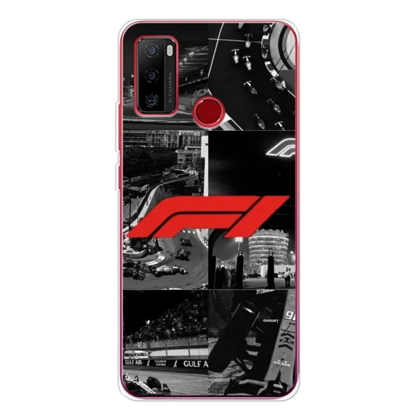 Чехол с рисунком «Коллаж Формула 1» для Ulefone Note 10 Чехол с рисунком «Коллаж Формула 1» для Ulefone Note 10