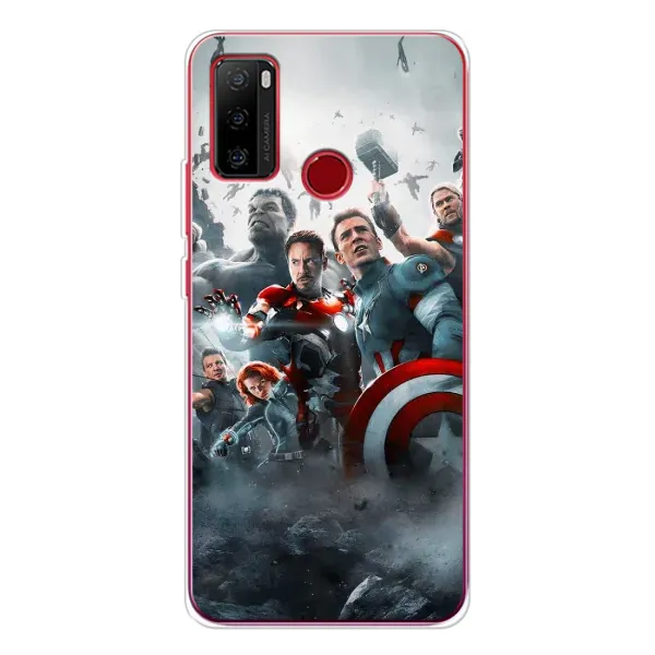 Чехол с рисунком «Команда марвел» для Ulefone Note 10