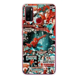 Чехол Супергерой Человека Паука на Ulefone Note 10