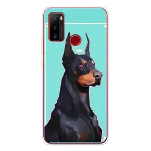 Чехол с рисунком «Король доберман» для Ulefone Note 10