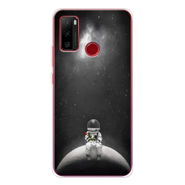 Чехол с рисунком «Космонавт романтик» для Ulefone Note 10