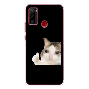 Бампер с принтом Мемы для Ulefone Note 10 (Кот в слезах)