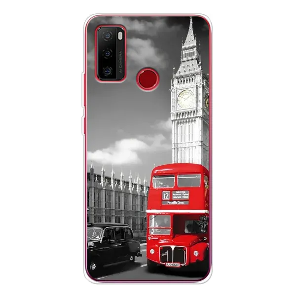 Чехол с рисунком «Красный автобус» для Ulefone Note 10 Чехол с рисунком «Красный автобус» для Ulefone Note 10