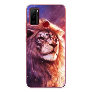 Чехол с картинкой на Ulefone Note 10 (Красочный ЛЕВ)