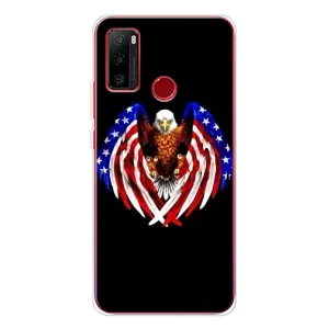 Чохол Прапор USA для Ulefone Note 10 (Крила США)