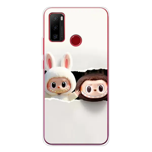 Чехол с рисунком «Фигурки Labubu» для Ulefone Note 10 Чехол с рисунком «Фигурки Labubu» для Ulefone Note 10