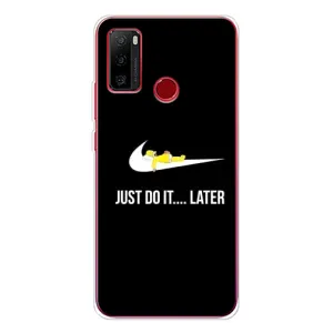 Силиконовый Чехол на Ulefone Note 10 с картинкой Nike (Later)