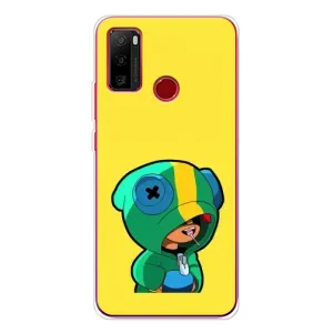 Чехол Бравл Старс для Ulefone Note 10 (Леон (LEON))