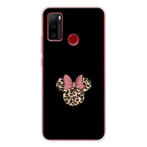Чехол с леопардовым принтом на Ulefone Note 10 (Леопардовая Минни)
