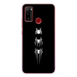 Чехол Супергерой Человека Паука на Ulefone Note 10 (Лого паука)