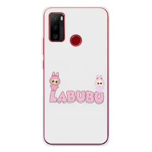 Чехол с принтом Лабубу для Ulefone Note 10 (Логотип Лабубу)