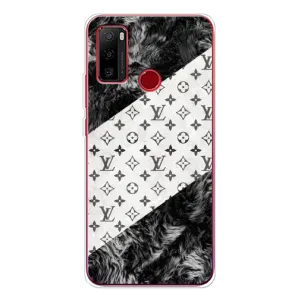Чехол Стиль Louis Vuitton на Ulefone Note 10 (LV на белом)