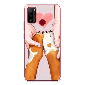 Чехол (ТПУ) Милые собачки для Ulefone Note 10
