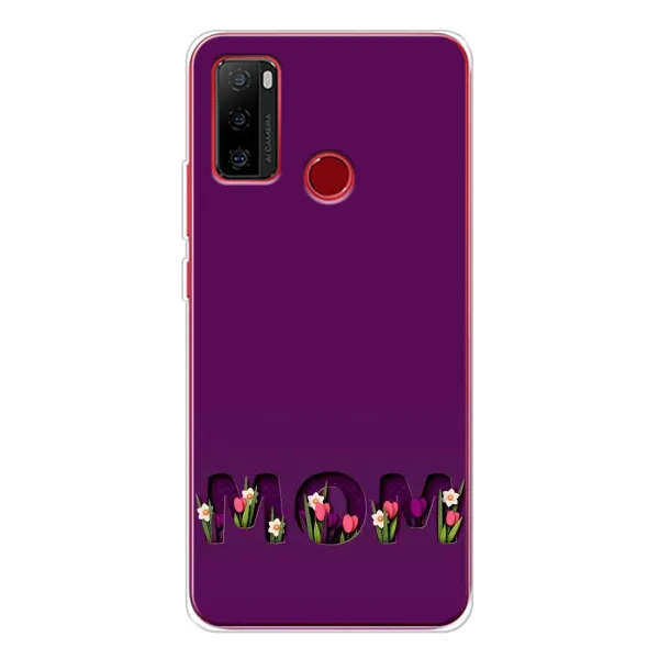 Чехол с рисунком «Мама с цветами» для Ulefone Note 10