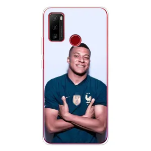 Чехол (TPU) с Футболистом на Ulefone Note 10 (Мбаппешичка)