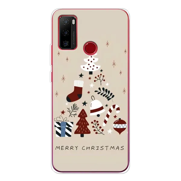 Чехол с рисунком «Merry Christmas» для Ulefone Note 10