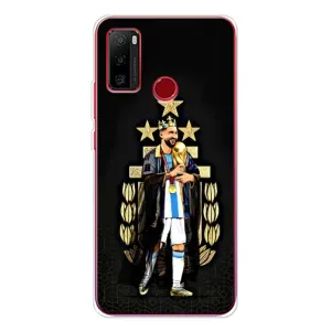 Чехлы Лео Месси Аргентина для Ulefone Note 10 (Месси король)